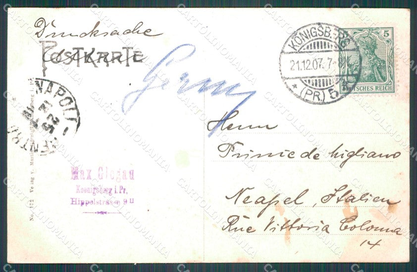 Russland Kaliningrad Konigsberg Kaiserstrasse AK ansichtskarten XC7491 – retro