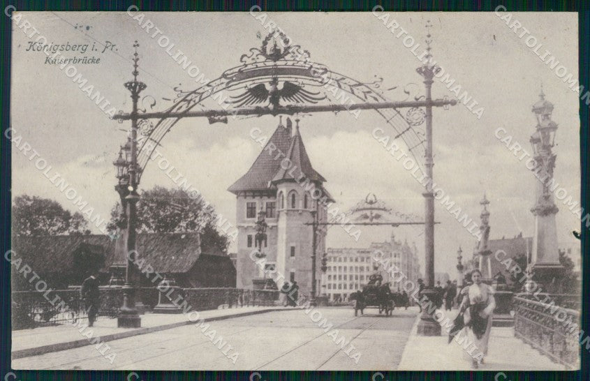 Russland Kaliningrad Konigsberg Kaiserbrucke AK ansichtskarten XC7494 – fronte