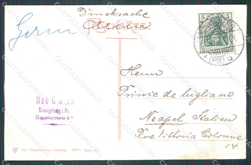 Russland Kaliningrad Konigsberg Schlossteichbrucke AK ansichtskarten XC7507 – retro