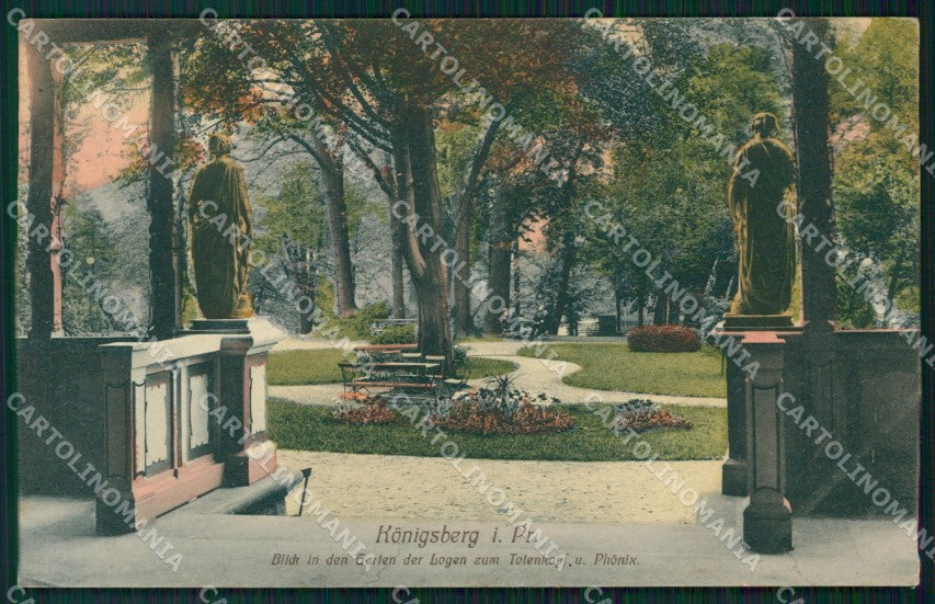 Russland Kaliningrad Konigsberg Garten AK ansichtskarten XC7512 – fronte