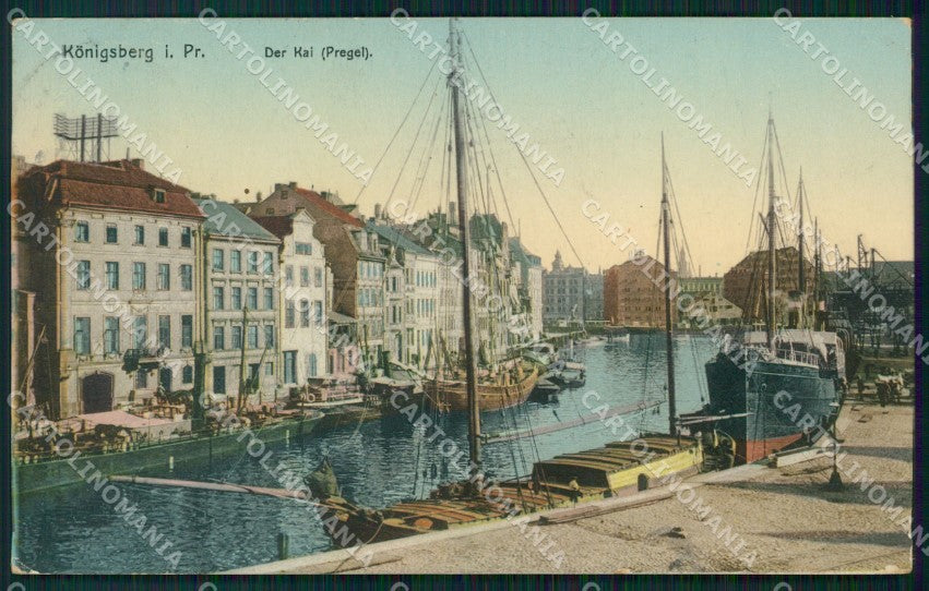 Russland Kaliningrad Konigsberg Pregel AK ansichtskarten XC7513 – fronte