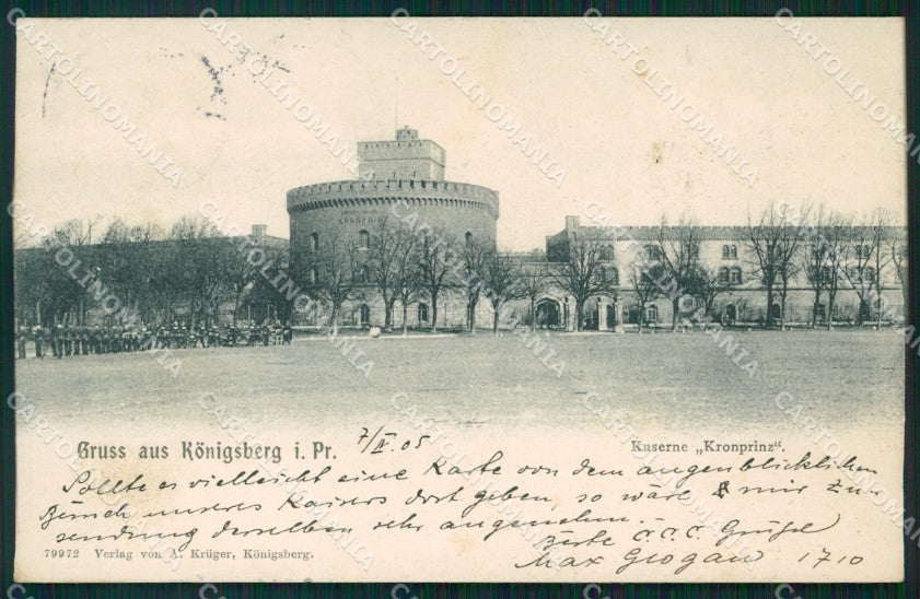 Russland Kaliningrad Konigsberg Soldiers AK ansichtskarten XC7525 – fronte