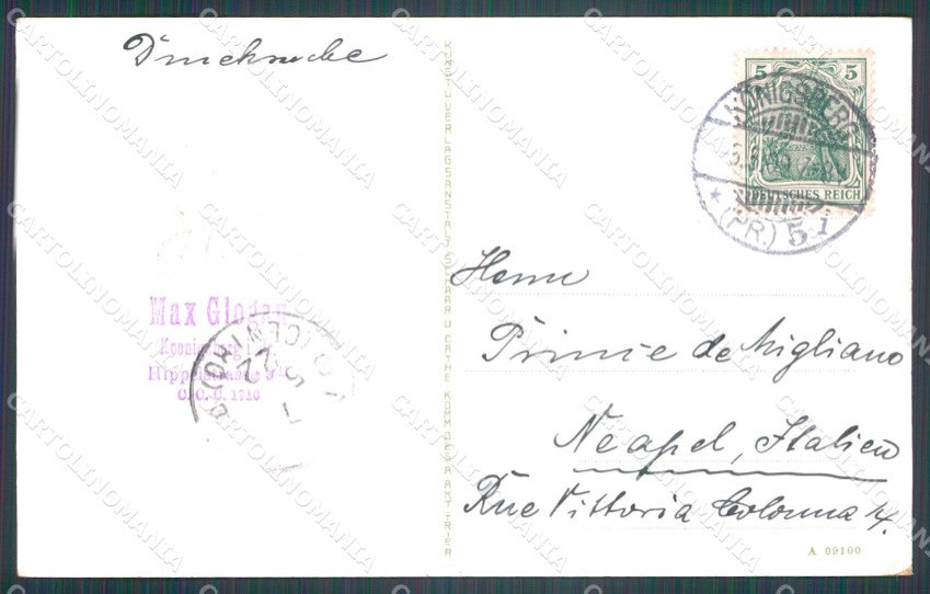 Russland Kaliningrad Konigsberg Schlossteich AK ansichtskarten XC7531 – retro