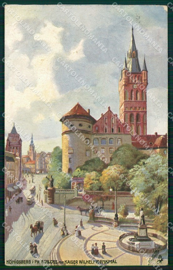 Russland Kaliningrad Konigsberg Kaiser Wilheim Denkmal AK ansichtskarten XC7538 – fronte