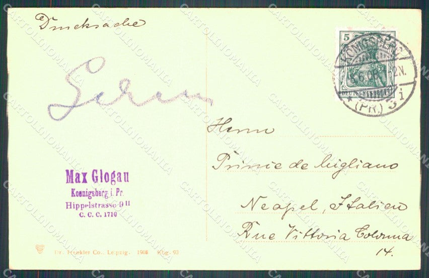 Russland Kaliningrad Konigsberg Schloss AK ansichtskarten XC7548 – retro