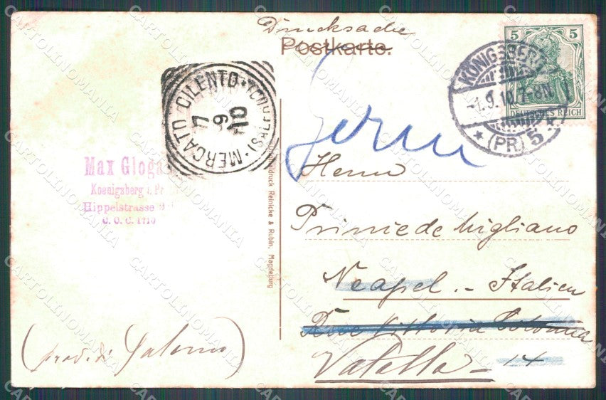 Russland Kaliningrad Konigsberg Schlossterrasse AK ansichtskarten XC7556 – retro