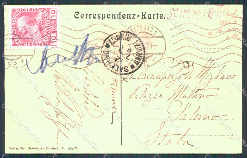 Czech Republic Karlovy Vary Karlsbad AK ansichtskarten XC7561 – retro