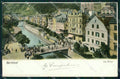 Czech Republic Karlovy Vary Karlsbad Alte Wiese AK ansichtskarten XC7564 – fronte