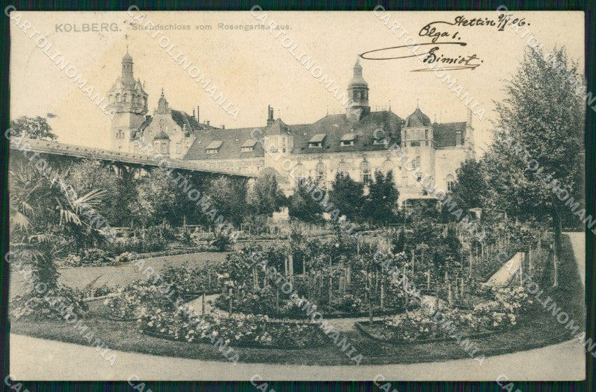 Poland Polen Kolobrzeg Kolberg Rosengarten AK ansichtskarten XC7574 – fronte