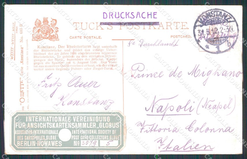 Deutschland Baden Wurttemberg Konstanz WRINKLES AK ansichtskarten XC7578 – retro