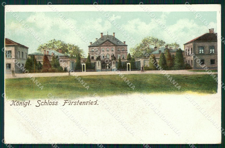 Deutschland Bayern Munchen Frstenried Palace AK ansichtskarten XC7580 – fronte