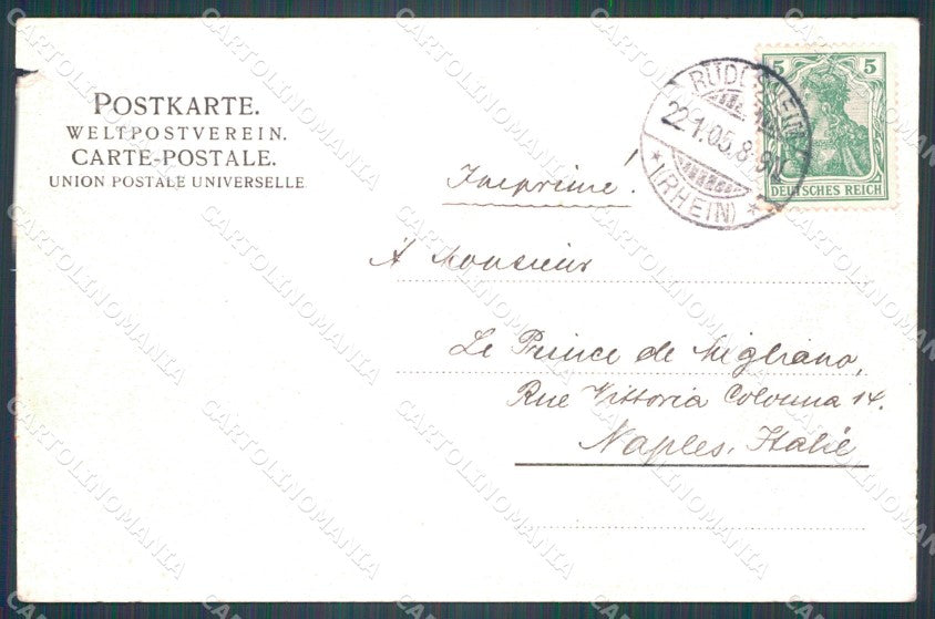 Deutschland Rheinland Pfalz Bad Kreuznach CORNER CREASED ansichtskarten XC7581 – retro
