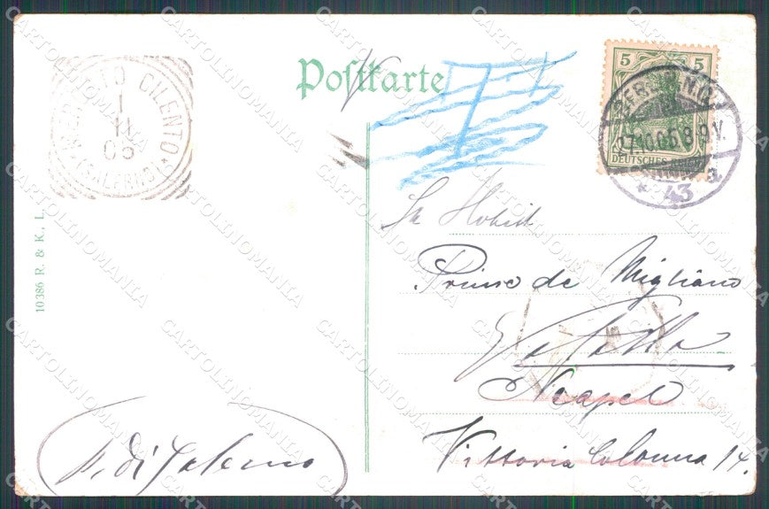 Deutschland Berlin Palais Kaiser Friedrich WRINKLES AK ansichtskarten XC7583 – retro