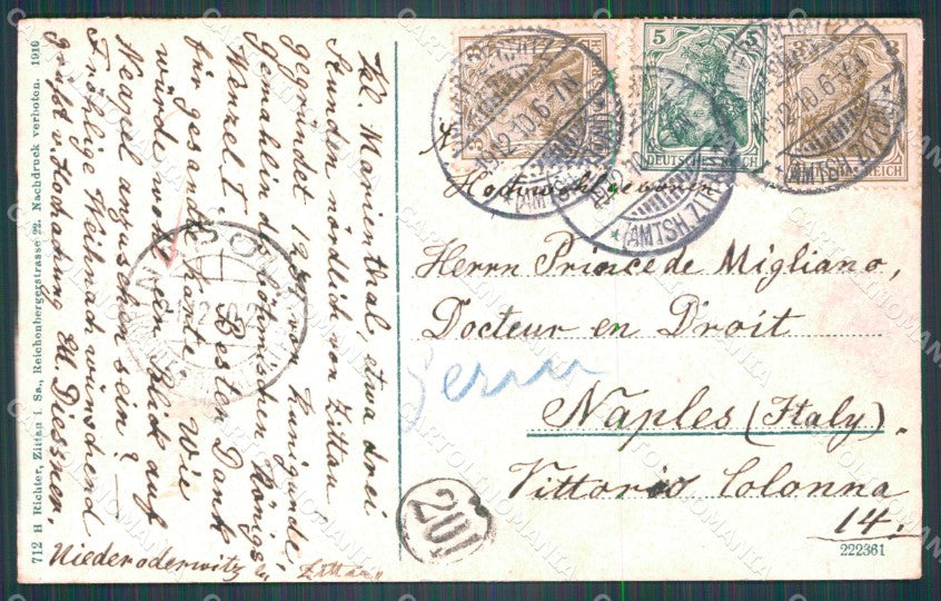 Deutschland Sachsen Ostritz Kloster St Marienthal AK ansichtskarten XC7597 – retro