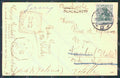 Deutschland Sachsen Leipzig Augustusplatz CORNER CREASED ansichtskarten XC7609 – retro