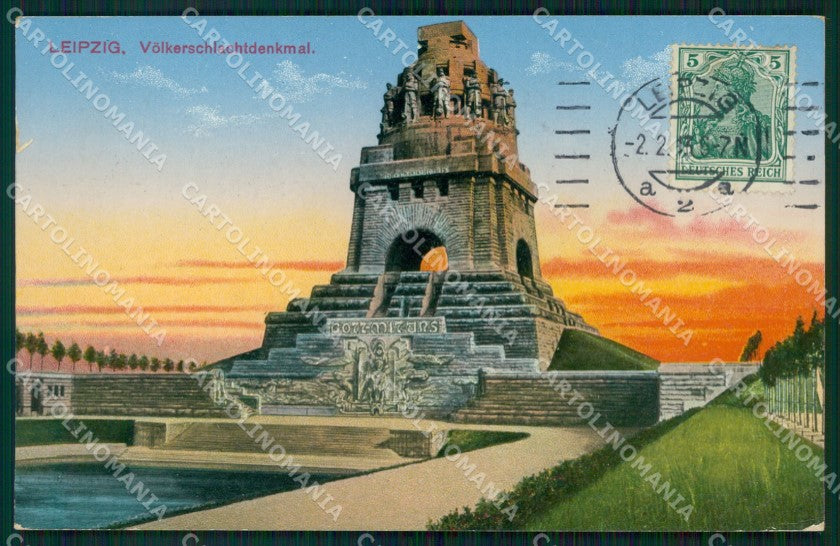Deutschland Sachsen Leipzig Volkerschlachtdenkmal AK ansichtskarten XC7611 – fronte