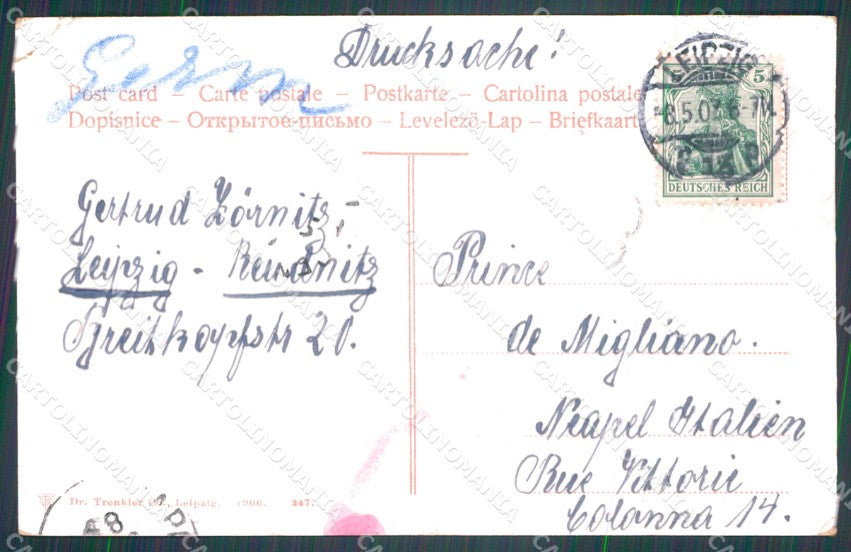 Deutschland Sachsen Leipzig CORNER CREASED AK ansichtskarten XC7613 – retro