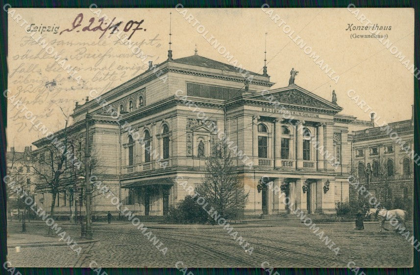 Deutschland Sachsen Leipzig Konzerthaus AK ansichtskarten XC7617 – fronte