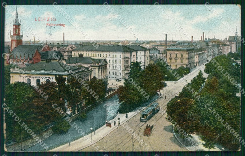 Deutschland Sachsen Leipzig Rathaus AK ansichtskarten XC7620 – fronte
