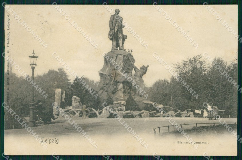 Deutschland Sachsen Leipzig Bismarckdenkmal AK ansichtskarten XC7626 – fronte