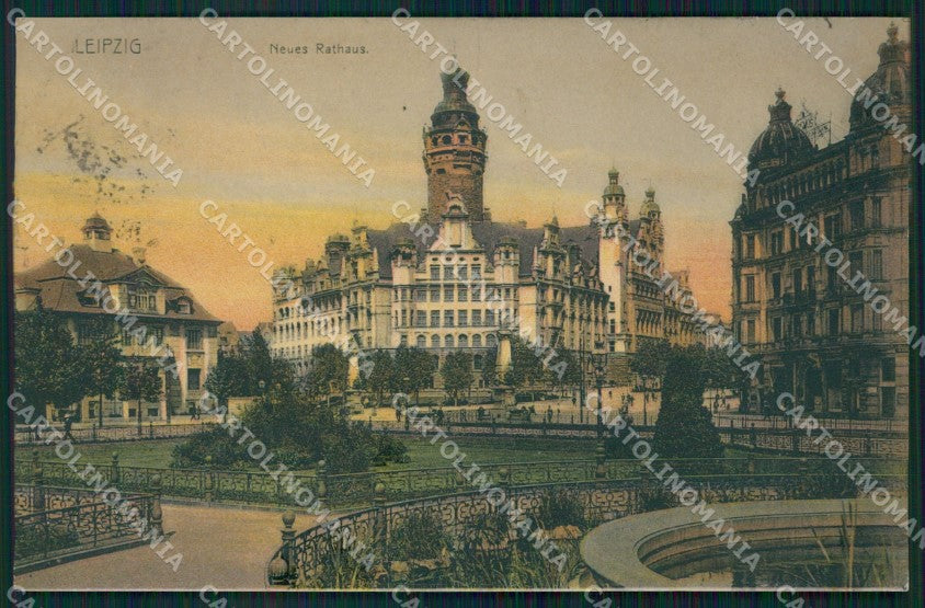 Deutschland Sachsen Leipzig Rathaus AK ansichtskarten XC7641 – fronte