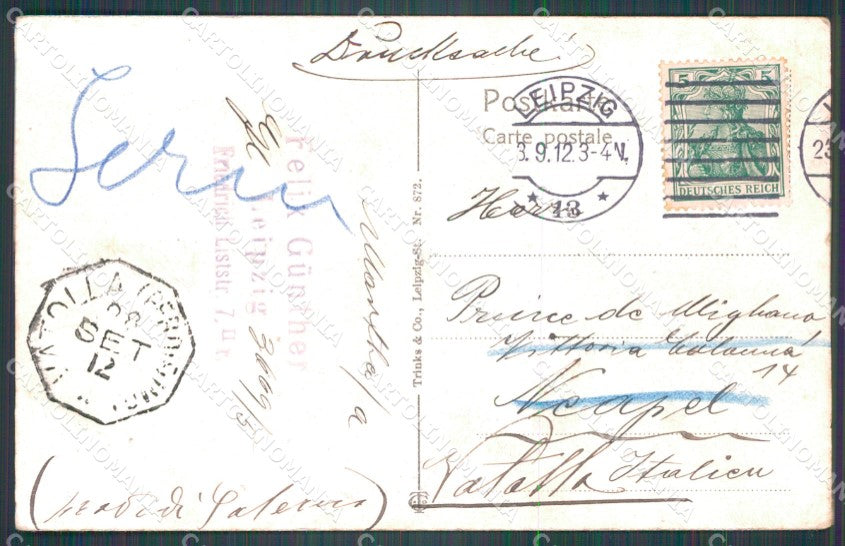 Deutschland Sachsen Leipzig Krematorium WRINKLES AK ansichtskarten XC7643 – retro