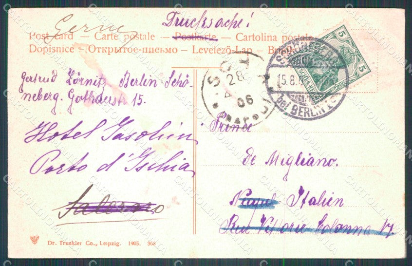 Deutschland Sachsen Leipzig Thomaskirche CORNER CREASED AK ansichtskarten XC7645 – retro