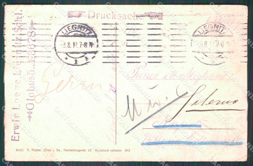 Poland Polen Liegnitz Bilseplatz CORNERS CREASED AK ansichtskarten XC7660 – retro