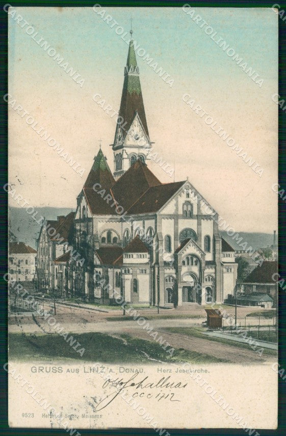 Osterreich Linz Jesukirche AK ansichtskarten XC7693 – fronte