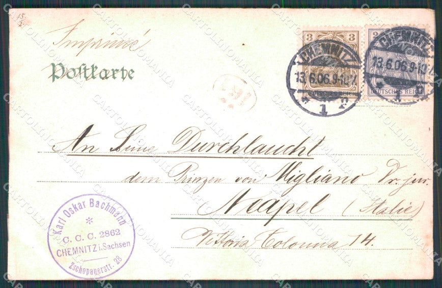 Deutschland Sachsen Lichtenwalde Chemnitz CORNER CREASED ansichtskarten XC7700 – retro