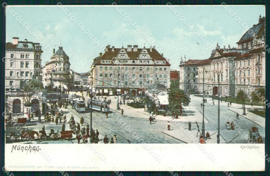 Deutschland Bayern Munchen Karlsplatz AK ansichtskarten XC7709 – fronte