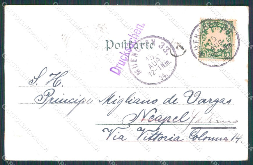 Deutschland Bayern Munchen Theater AK ansichtskarten XC7717 – retro