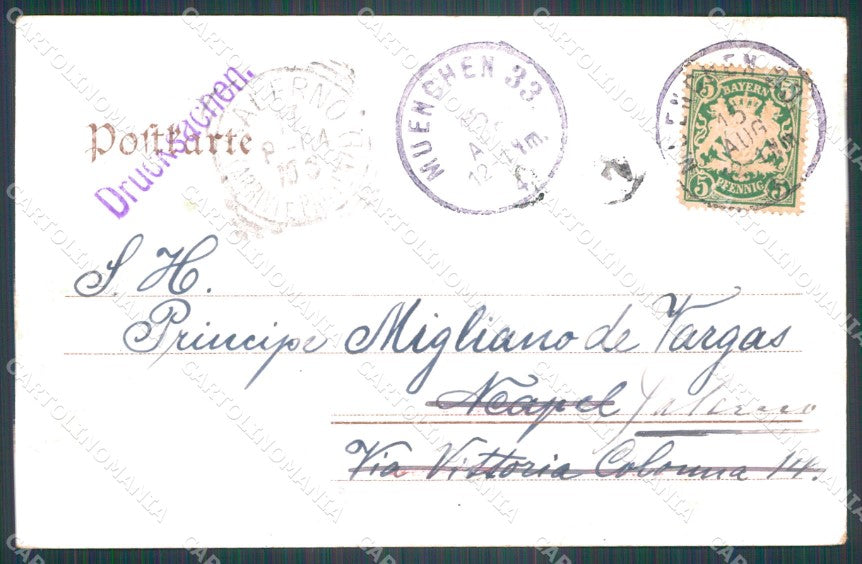 Deutschland Bayern Munchen Theater AK ansichtskarten XC7718 – retro