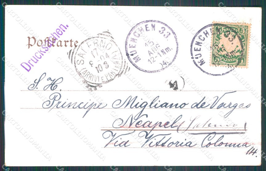 Deutschland Bayern Munchen Theater AK ansichtskarten XC7719 – retro