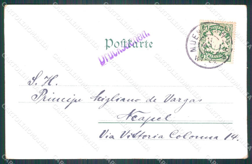 Deutschland Bayern Munchen Akademie AK ansichtskarten XC7722 – retro