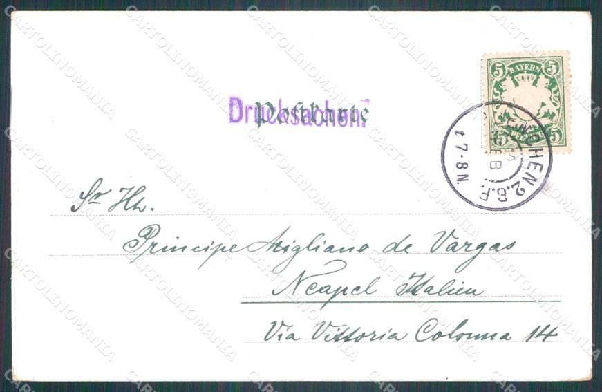Deutschland Bayern Munchen Peterskirche AK ansichtskarten XC7725 – retro