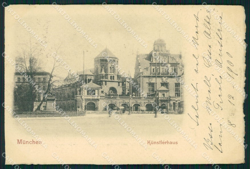 Deutschland Bayern Munchen Kunstlerhaus AK ansichtskarten XC7730 – fronte
