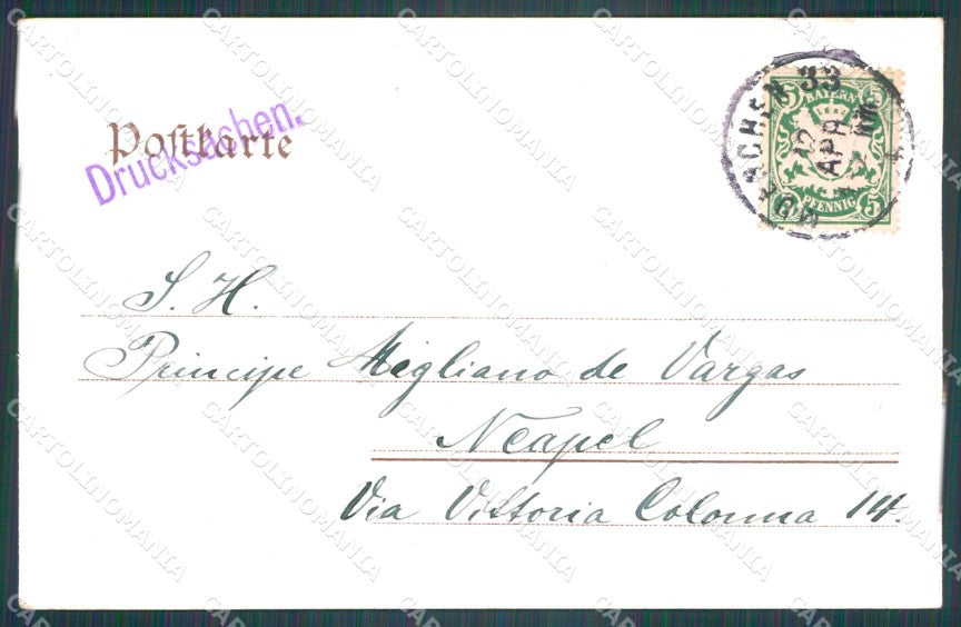 Deutschland Bayern Munchen Hofbrauhaus AK ansichtskarten XC7731 – retro