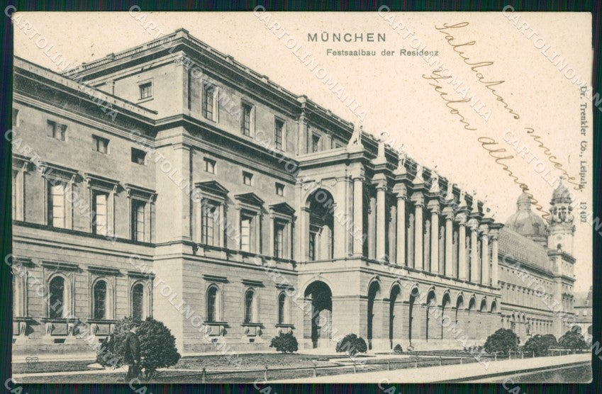 Deutschland Bayern Munchen Festsaalbau der Residenz AK ansichtskarten XC7742 – fronte