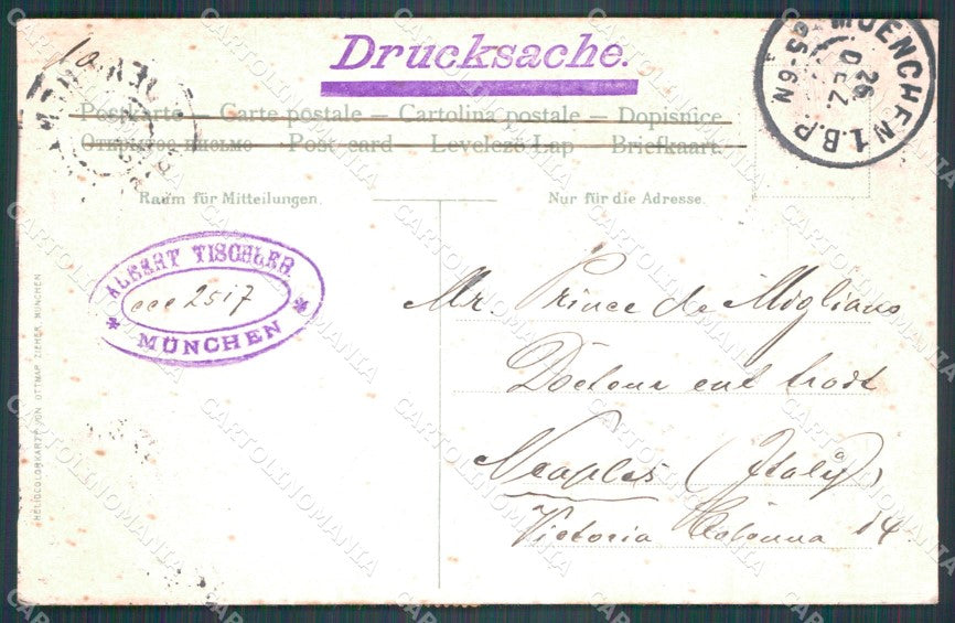 Deutschland Bayern Munchen Turken Kaserne AK ansichtskarten XC7751 – retro