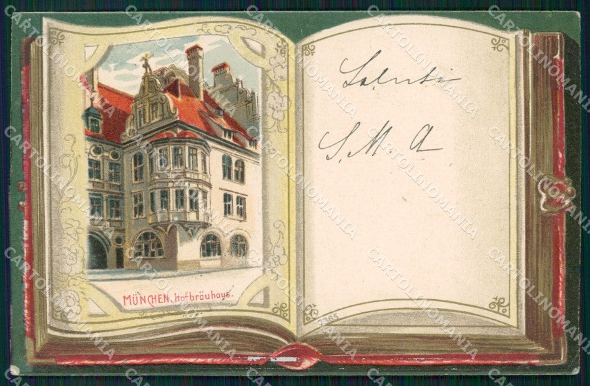 Deutschland Bayern Munchen Hofbrauhaus AK ansichtskarten XC7752 – fronte