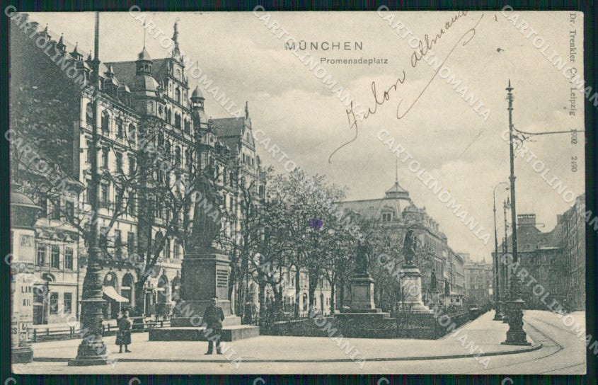 Deutschland Bayern Munchen Promenadeplatz AK ansichtskarten XC7754 – fronte