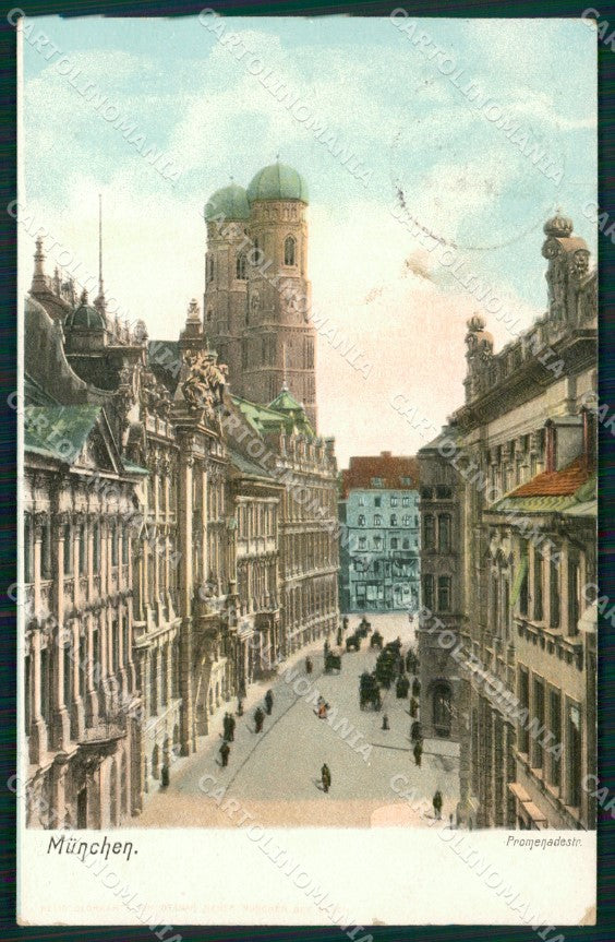 Deutschland Bayern Munchen Promenadestrasse AK ansichtskarten XC7757 – fronte