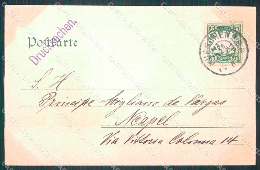 Deutschland Bayern Munchen Garten AK ansichtskarten XC7769 – retro