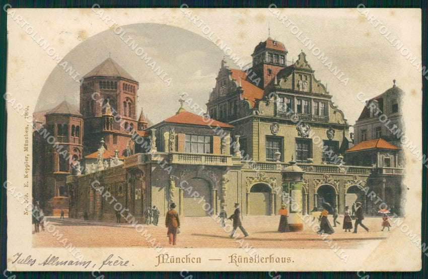 Deutschland Bayern Munchen Kunstlerhaus AK ansichtskarten XC7770 – fronte