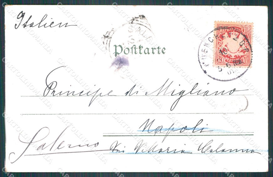 Deutschland Bayern Munchen Josephplatz AK ansichtskarten XC7778 – retro