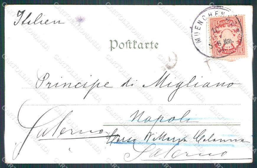 Deutschland Bayern Munchen Nationaltheater AK ansichtskarten XC7779 – retro