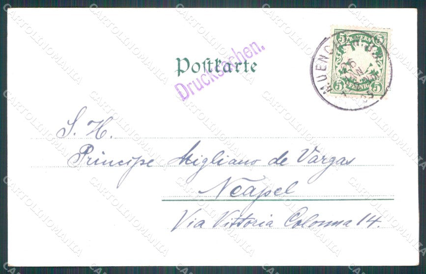 Deutschland Bayern Munchen An der Jsar AK ansichtskarten XC7782 – retro