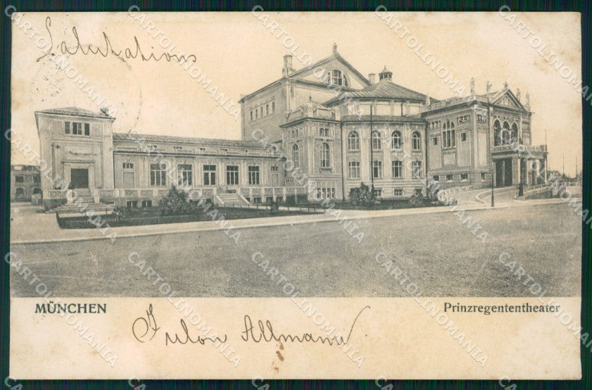 Deutschland Bayern Munchen Prinzregenten Theater AK ansichtskarten XC7786 – fronte