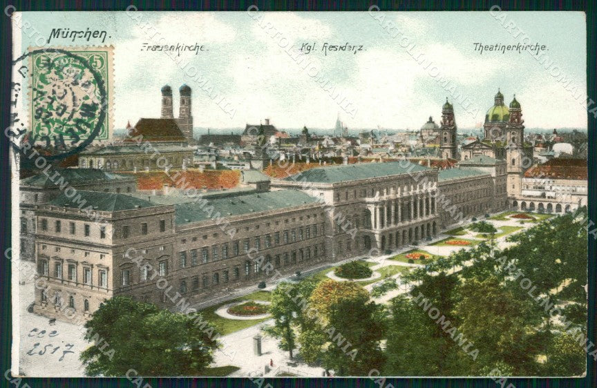 Deutschland Bayern Munchen Theatinerkirche AK ansichtskarten XC7789 – fronte